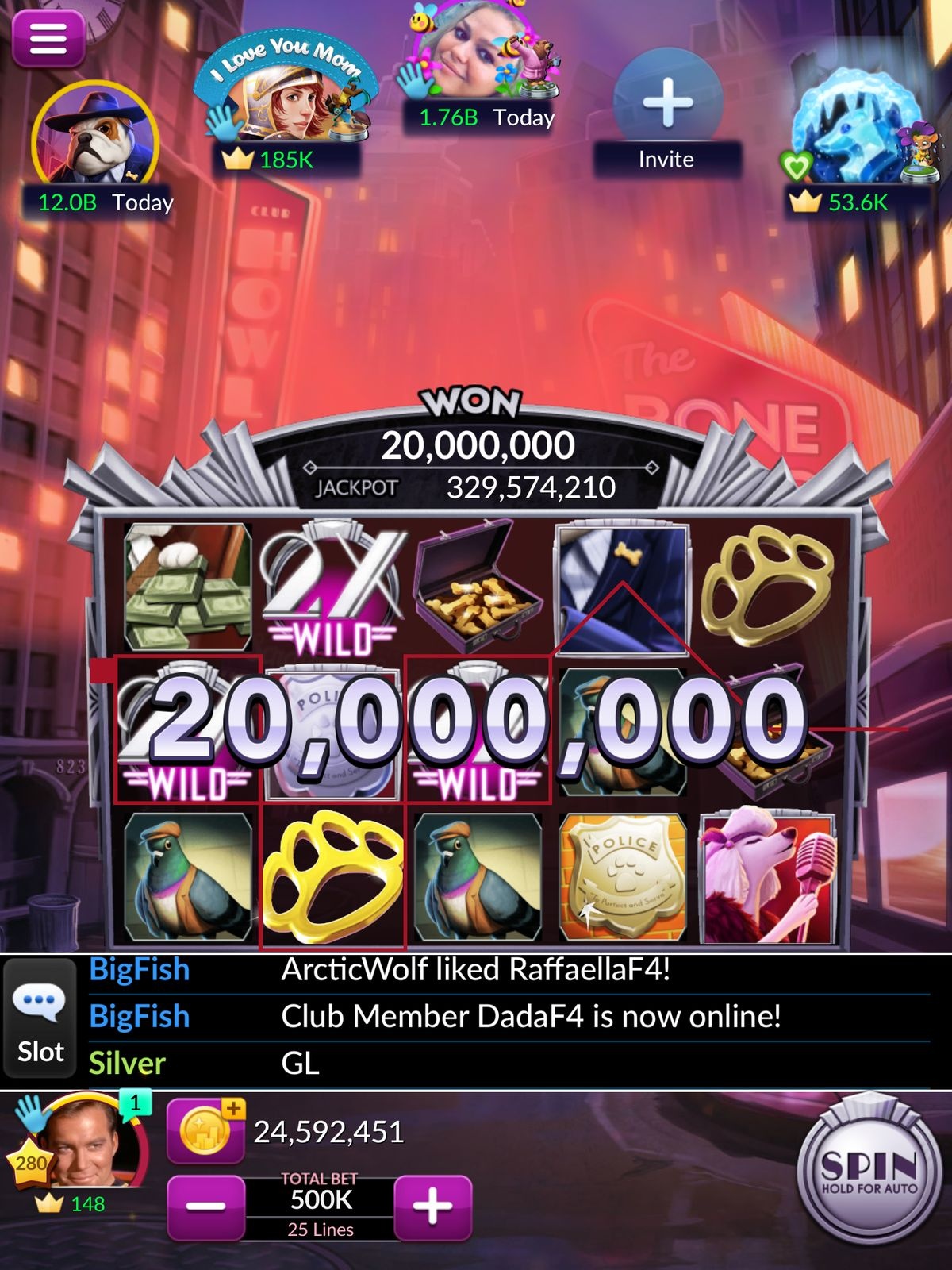 Dozenspins Casino game