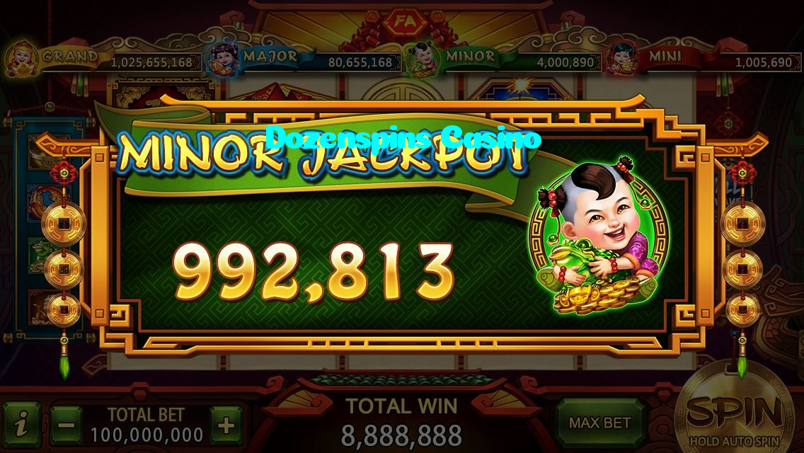 available types of Dozenspins Casino bet including pre-match live express and system bets